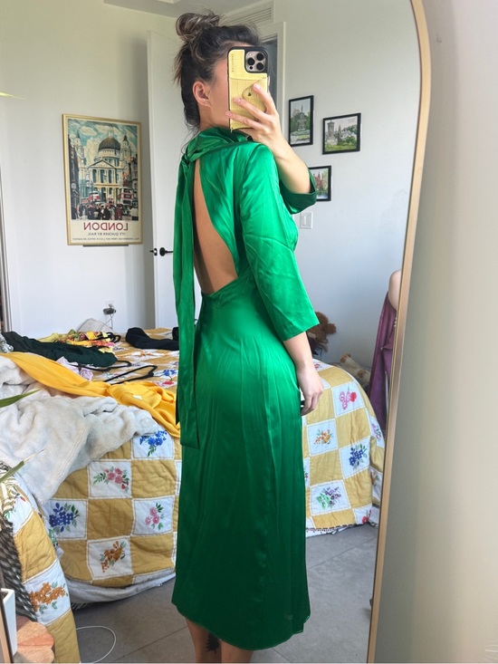 J. Crew Dresses & Skirts - J. Crew Collection 100% silk open-back charmeuse dress